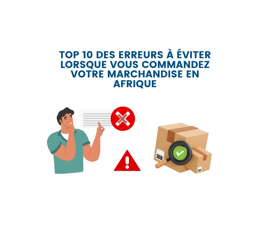 Image montrant des cartons de marchandises empilés dans un entrepôt logistique, illustrant la gestion des commandes vers l'Afrique et les erreurs à éviter.